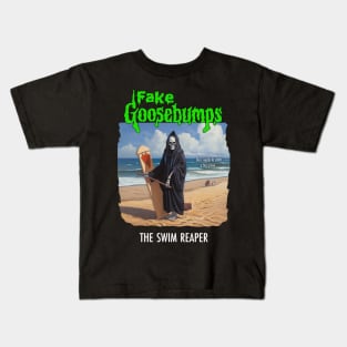 Fake Goosebumps - The Swim Reaper Kids T-Shirt